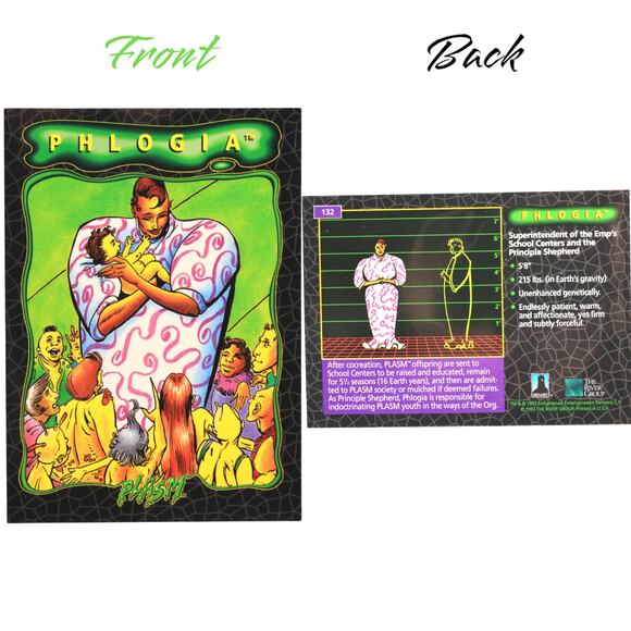 1993 Defiant Plasm TRG Trading Cards [Lot of 8] - Picture 10 of 10